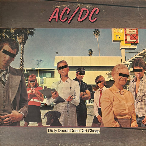 AC/DC "Dirty Deeds Done Dirt Cheap"