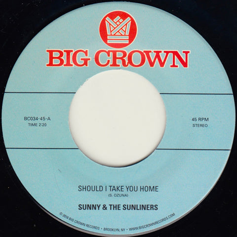 Sunny & The Sunliners "Should I Take You Home"