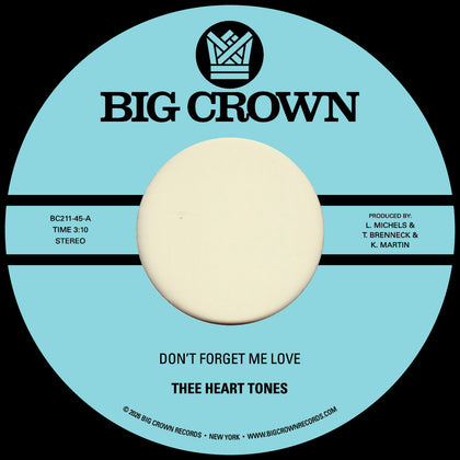 Thee Heart Tones "Don't Forget Me Love"
