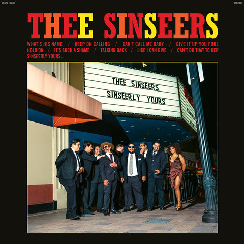 Thee Sinseers "Sinseerly Yours (Colored Vinyl)"