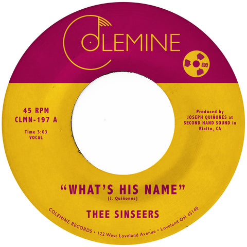 Thee Sinseers "What's His Name"