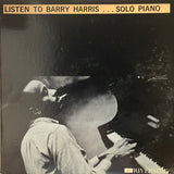 Harris, Barry "Listen To Barry Harris...Solo Piano"