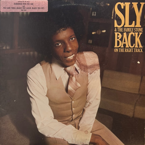 Sly & The Family Stone "Back On The Right Track"