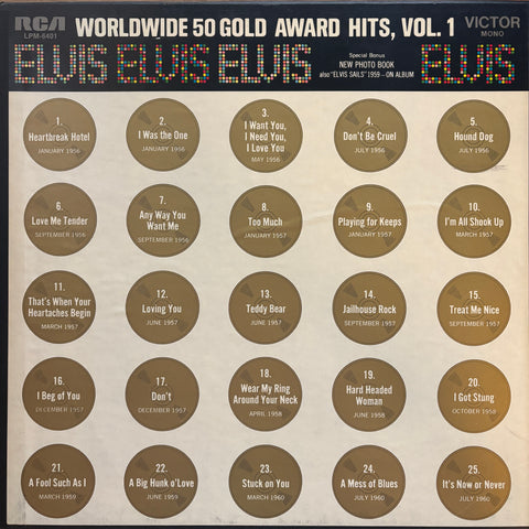 Presley, Elvis "Worldwide 50 Gold Award Hits"