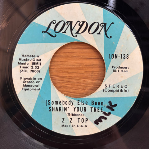 ZZ Top "(Somebody Else Been) Shakin' Your Tree"