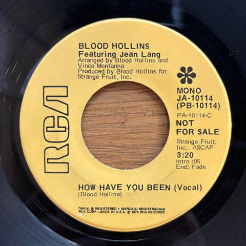 Hollins, Blood "How Have You Been"