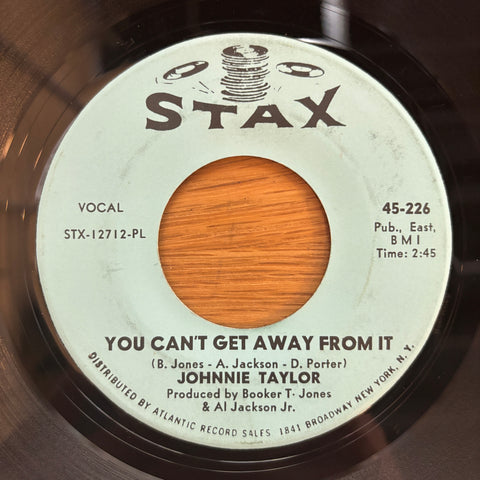 Taylor, Johnnie "You Can't Get Away From It"
