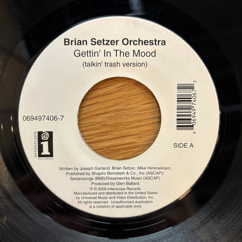 Brian Setzer Orchestra "Gettin' In The Mood"