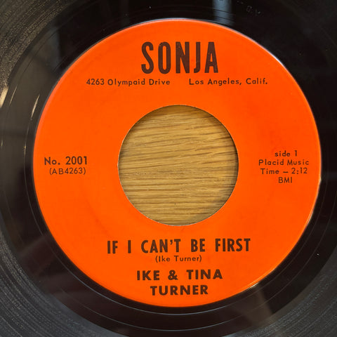 Ike & Tina Turner "If I Can't Be First"