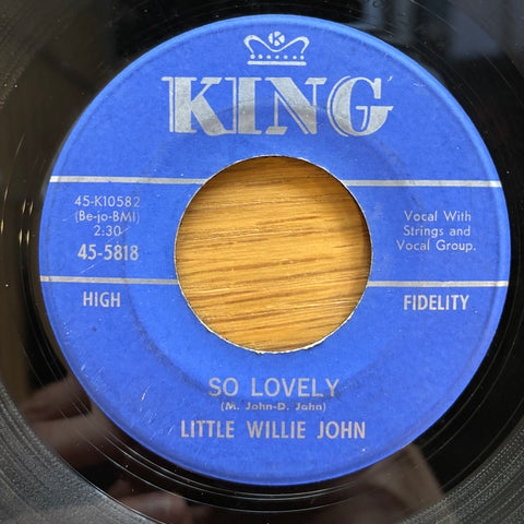 Little Willie John "So Lovely"