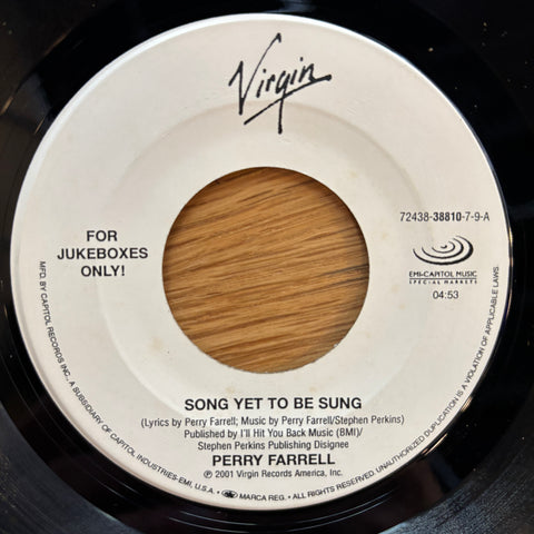 Farrell, Perry "Song Yet To Be Sung"