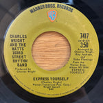 Charles Wright and the 103rd Street Rhythm Band "Express Yourself"