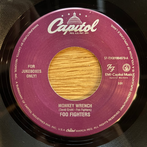 Foo Fighters "Monkey Wrench"