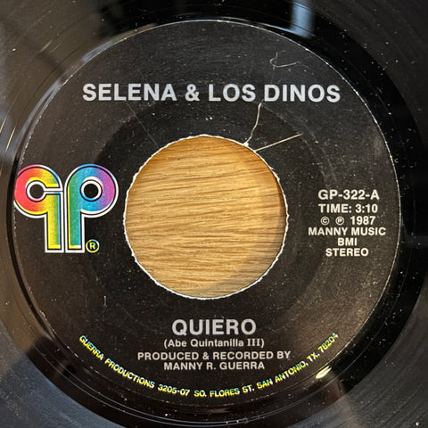 Selena y Los Dinos "Quiero"