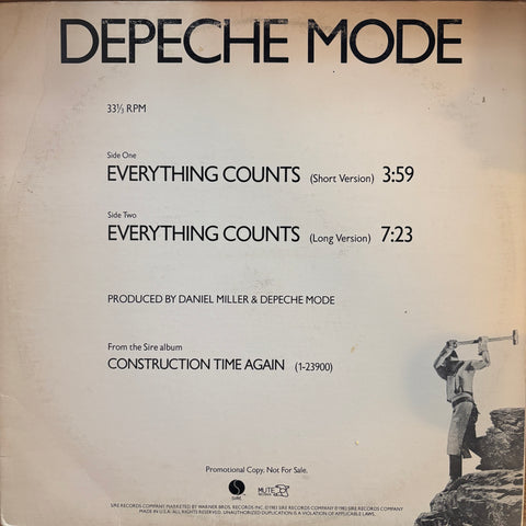Depeche Mode "Everything Counts"