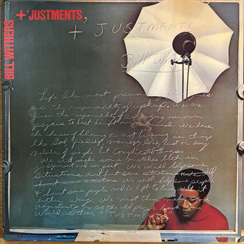 Withers, Bill "+'Justments"