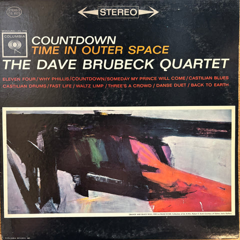 Dave Brubeck Quartet "Countdown / Time In Outer Space"