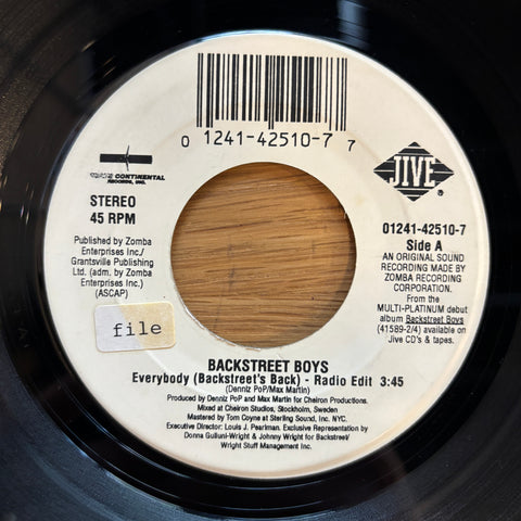 Backstreet Boys "Everybody (Backstreet's Back)"