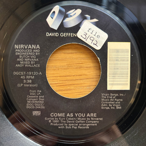 Nirvana "Come As Your Are"
