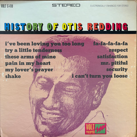 Redding, Otis "History Of Otis Redding"