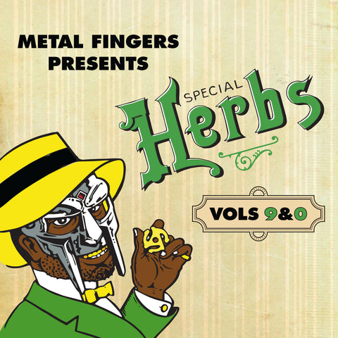 MF DOOM "Special Herbs VOl. 9 & 0 (Colored Vinyl)"