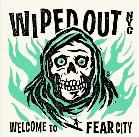 Wiped Out "Welcome To Fear City (Colored Vinyl)"