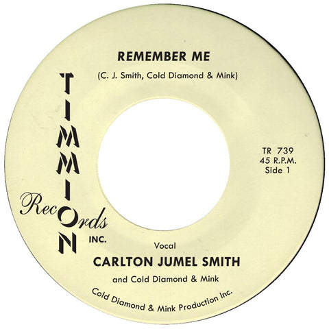 Smith, Carlton Jumel "Remember Me"