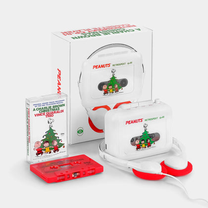 Retrospekt CP-81 Portable Cassette Player (Charlie Brown Christmas Edition)