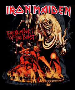 Iron Maiden Number Of The Beast Tee