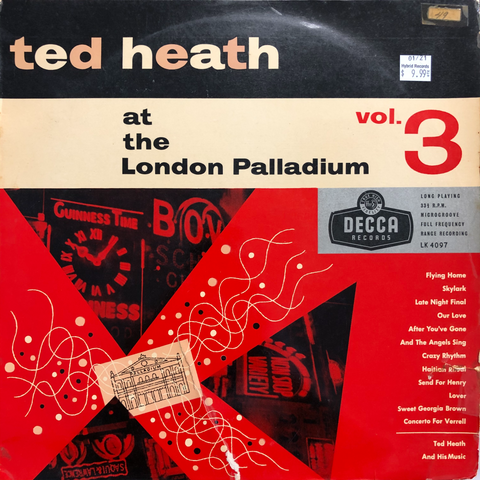 Heath, Ted "At The London Palladium Vol. 3"