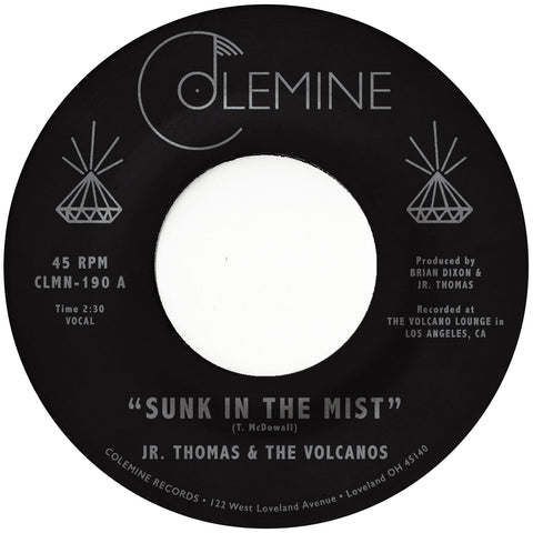 Jr. Thomas & The Volcanos "Sunk In The Mist b/w Lava Rock (Colored Vinyl)"