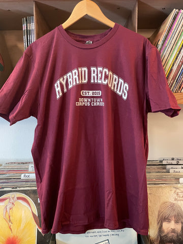 Hybrid Records Varsity Shirt